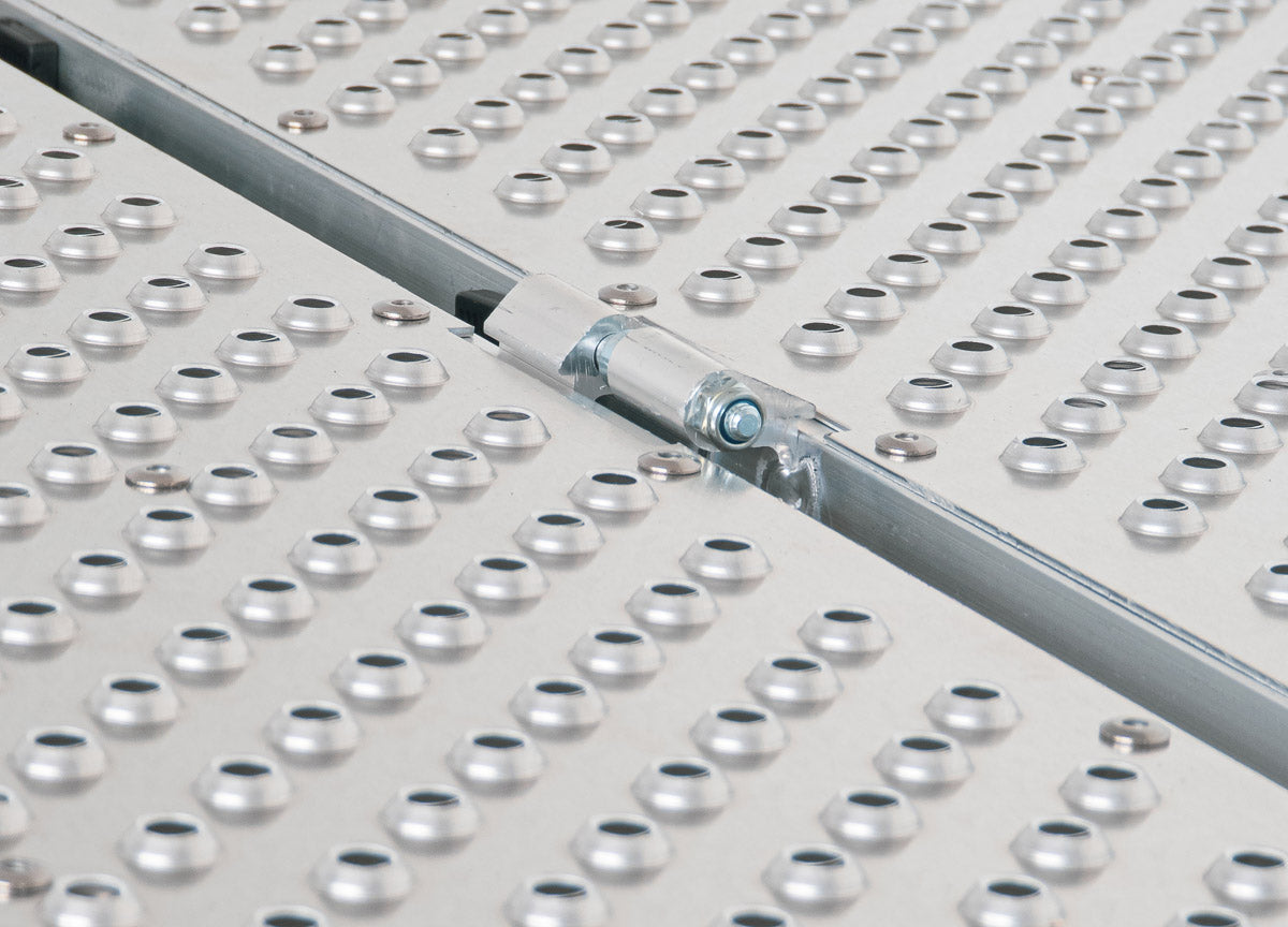 Aluminium Wheelchair / Scooter Ramp Portable Folding - Punch Plate