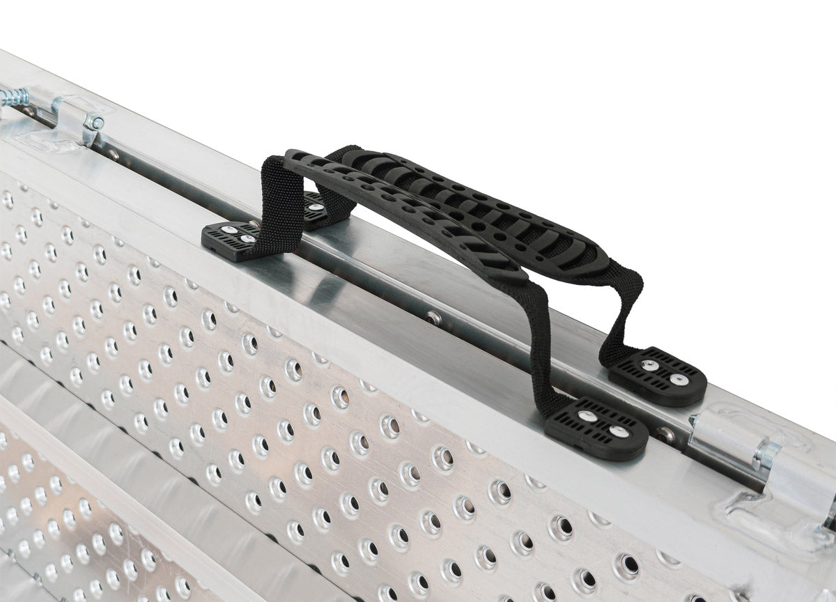 Aluminium Wheelchair / Scooter Ramp Portable Folding - Punch Plate